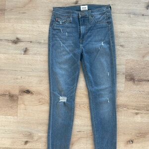 Hudson High Waist Skinny Jeans